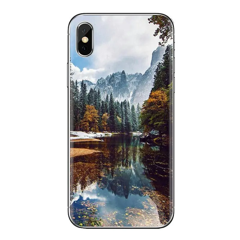 Чехлы для телефонов с озеро лес природа пейзаж который htc один U11 U12 X9 M7 M8 A9 M9 M10 E9 Plus