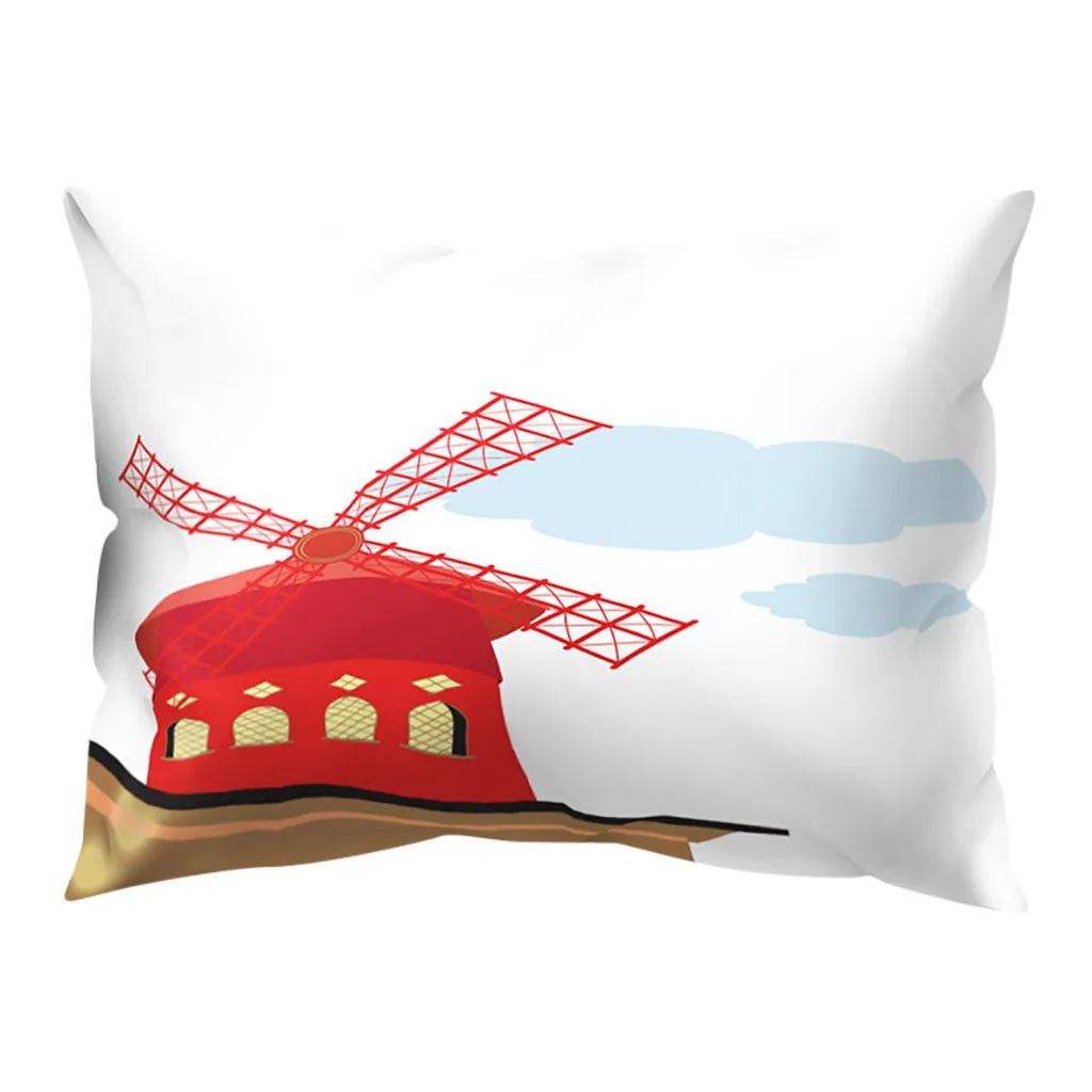 Новое поступление Простой декоративный Чехол на подушку с принтом s из