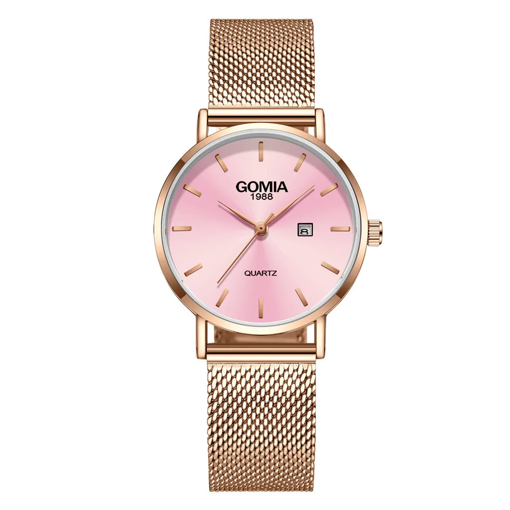

Women Quartz Watches Classic Stainless Steel Strap 1988 Luxury 2020 Wrist Watch Ladies New Bracelet Reloj Mujer Relogio Feminino