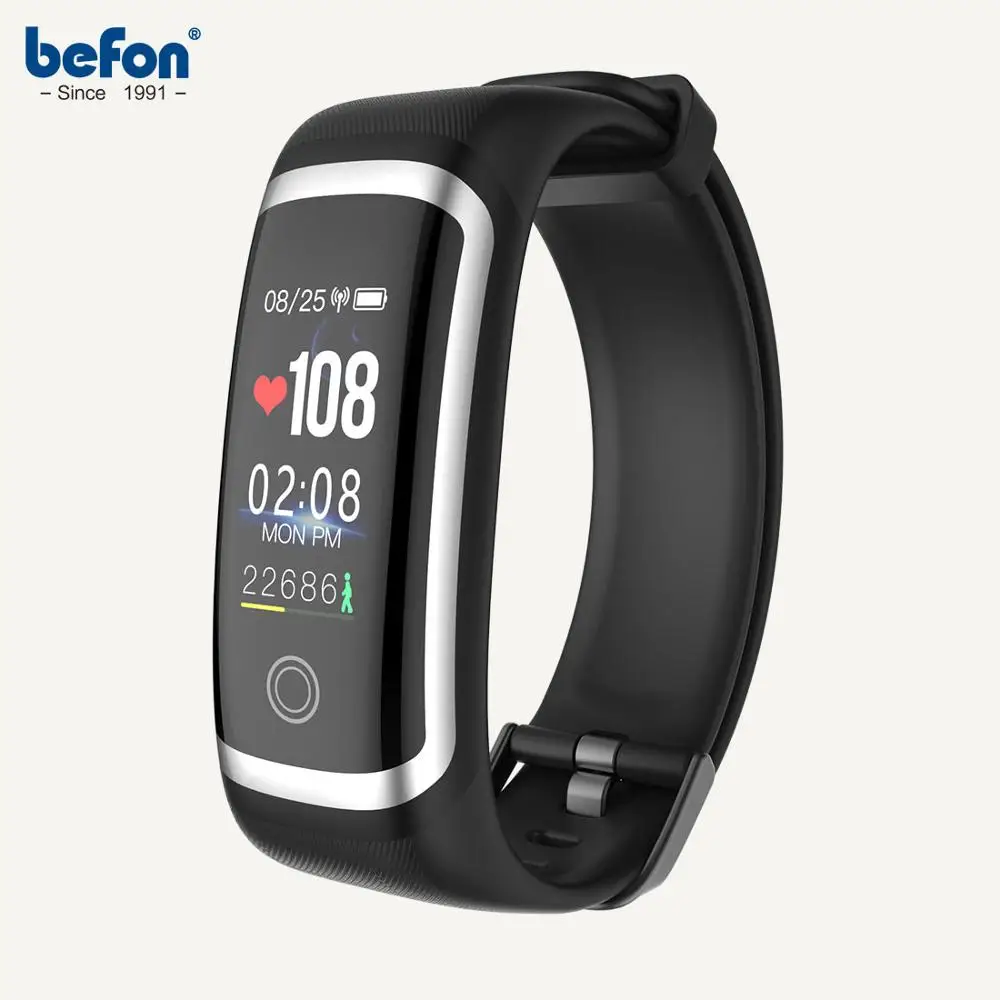 Befon умный фитнес браслет mi band 4 монитор Шагомер непрерывное сообщение сердечного