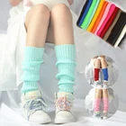 Гольфы карамельных цветов, униформа JK, гетры, корейские Лолиты для девочек, длинные носки для девочек, теплые носки для ног