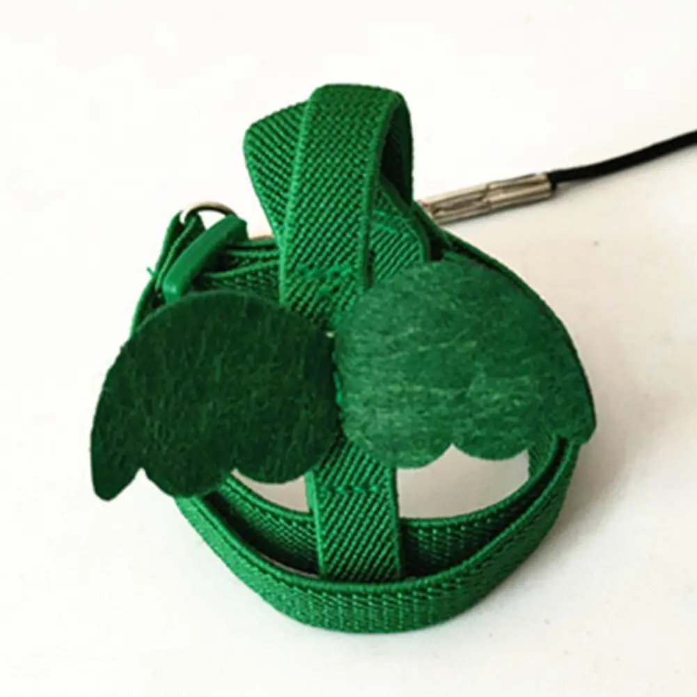Длинный кабель для птиц-поводок Bird Harness Leash Anti-Bite Training Rope Decorative Lightweight Parakeet Parrot Vest for on.