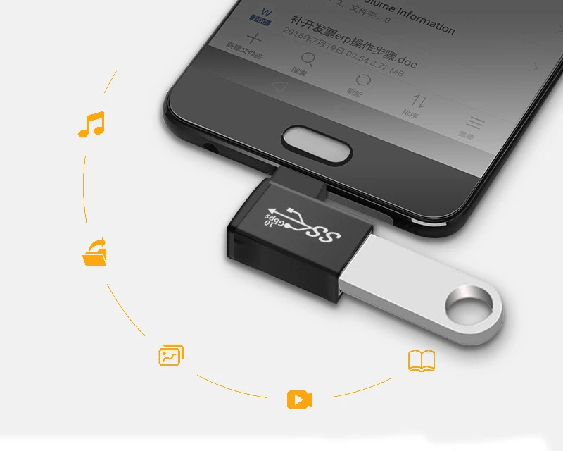 Usb 3 1 Micro usb Type-c 2 в разъем otg питания адаптер для зарядки Удлинительный кабель Type-C