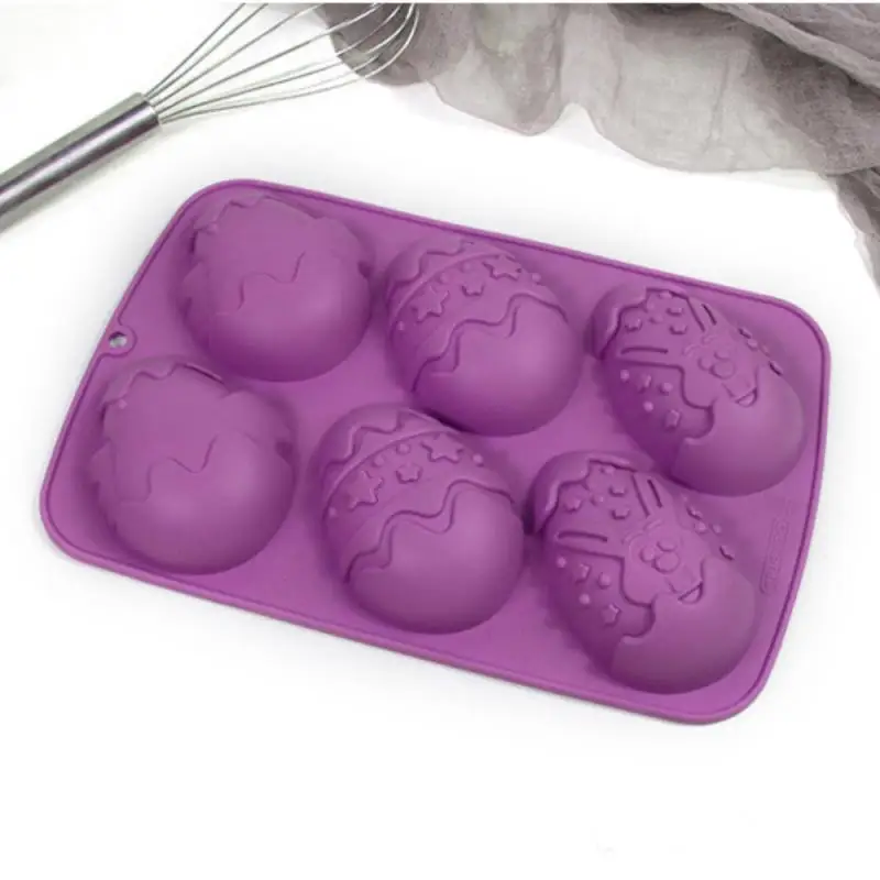 

Easter Day Egg Shape Silicone Mold Gummy Animal Fondant Chocolate Candy Mold Cake Baking Decorating Tools Kitchen Bake Tool