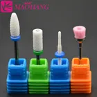 Pro 4 шт.лот, керамические фрезы для сверления ногтей, фрезы для удаления гель-лака, электрическая дрель для маникюра, педикюра, пилки, инструменты