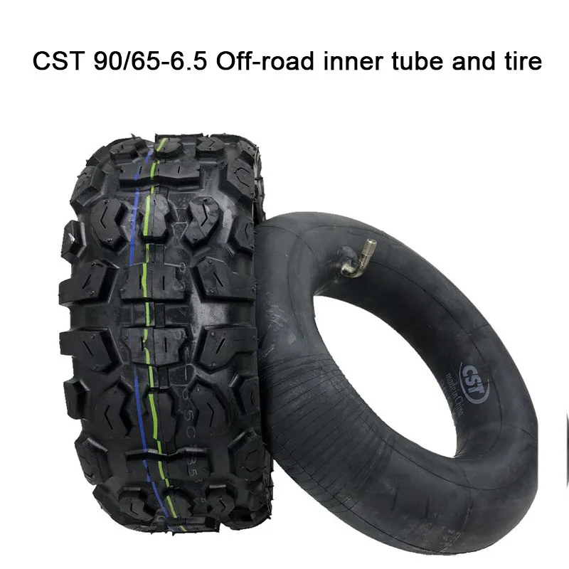 

Камера и внешняя шина для внедорожника CST 90/65-6,5 для 11-дюймового скутера Dualtron, сверхтолстая шина, пневматическая шина для пересеченной местно...