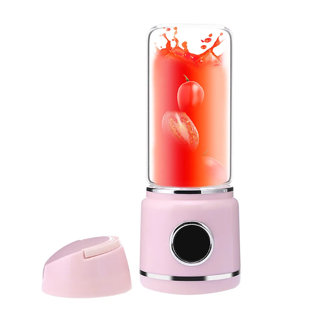 Новый 420 мл Портативный Мини электрическая соковыжималка Кубок USB Перезаряжаемые