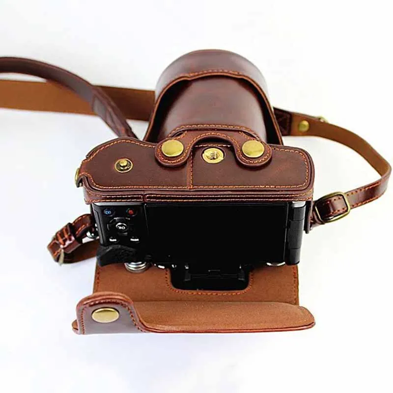 Ретро чехол для камеры из искусственной кожи Em5ii съемный аккумулятор упаковка