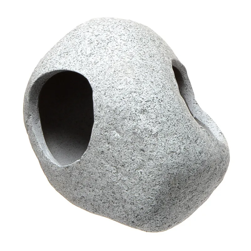 Каменная пещера для разведения рыбы в аквариуме украшение аквариума камень