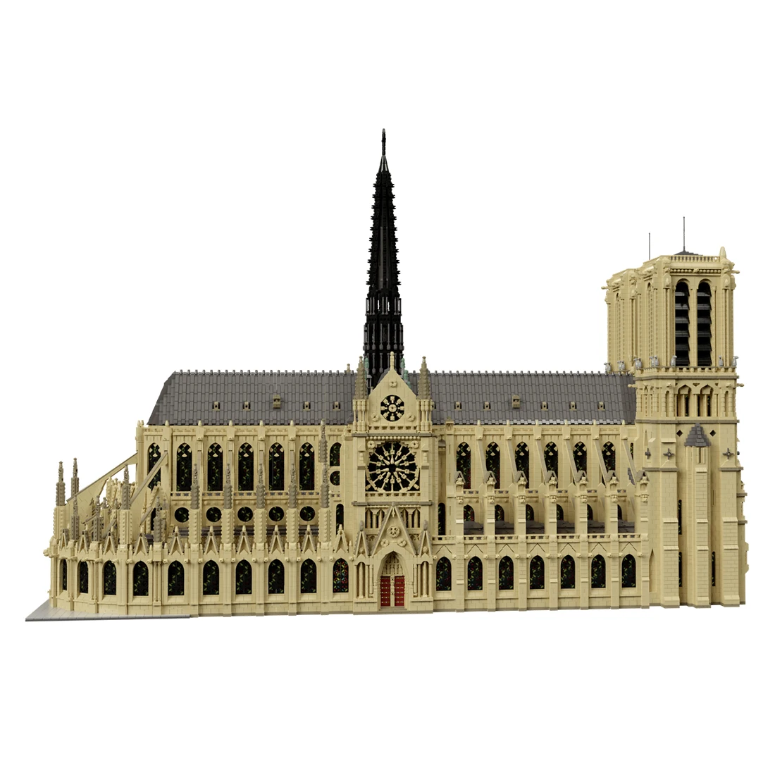 

63181Pcs MOC Notre Dame de Paris Modular Building Block Small Particle Model ( Licensed/Designed by STEBRICK di Stefano Mapelli)