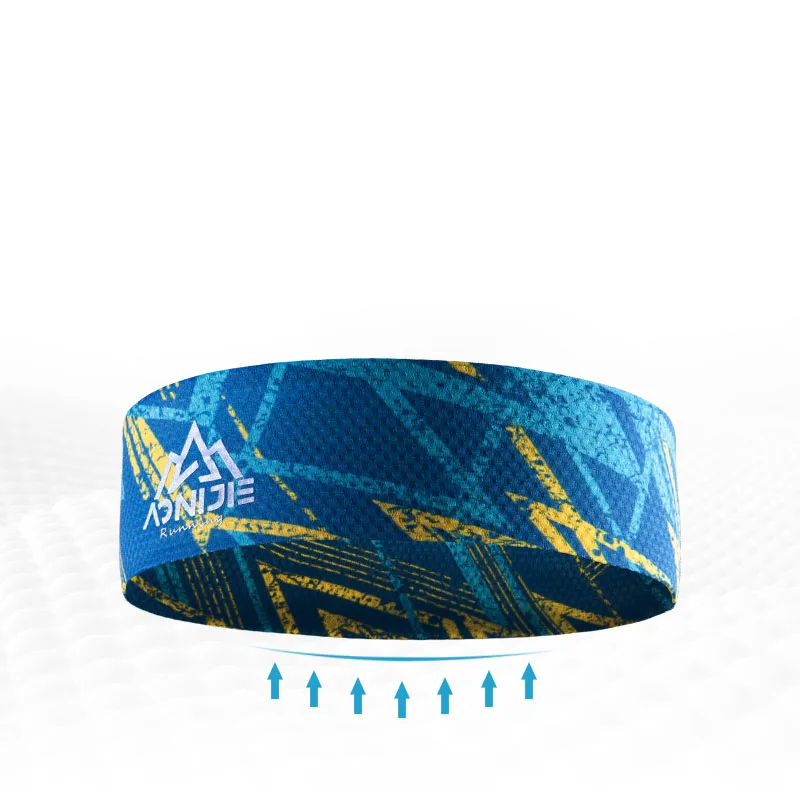 AONIJIE 2021 Gym Headband Multifunction Scarf Sports Breathable Headwear Yoga Sweatband For Outdoor Camping Hiking Cycling E4903