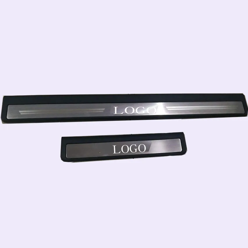 

FIT For Toyota YARIS 2008-2018 Door Sill Scuff Plate Welcome Pedal Stainless Steel Car Styling Car Accessories