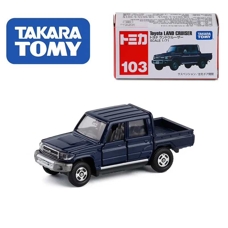 TAKARA TOMY Tomica 1: 71 Toyota LAND CRUISER Пикап#103 литая модель автомобиля Игрушечная машина игрушки для мальчиков