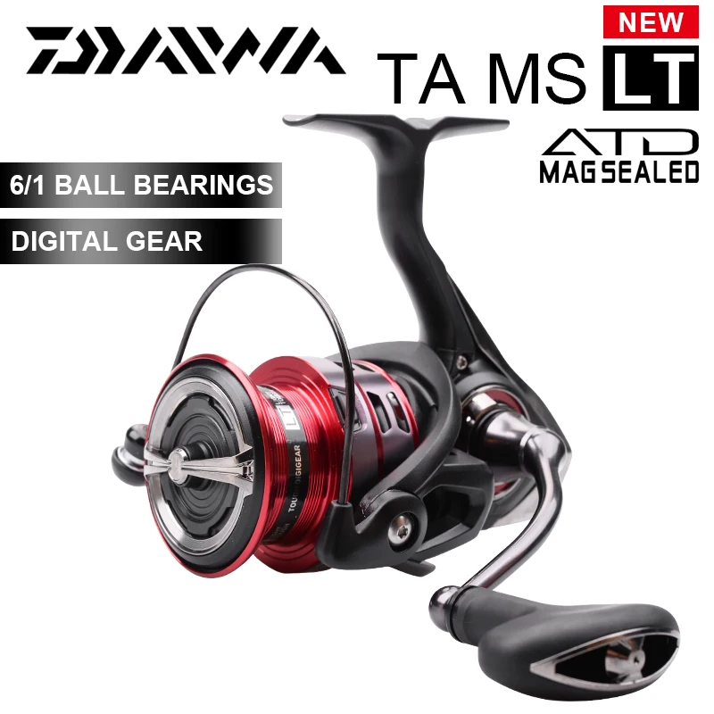 Рыболовные спиннинговые катушки DAIWA TA MS LT 1000/2000/2500/3000-C/4000-C/5000-C/6000 6 + 1BB передаточное