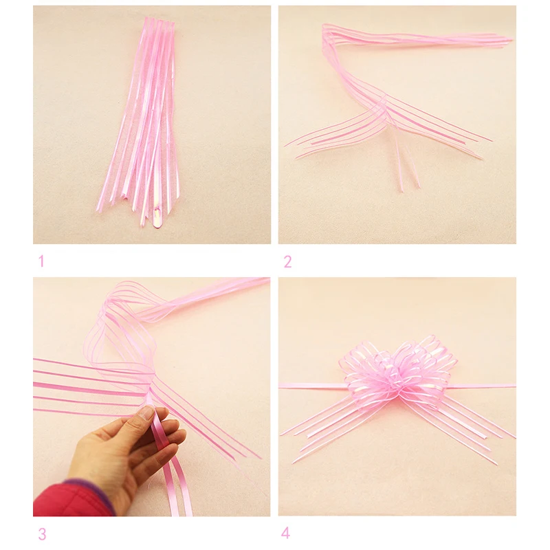 100 шт. декоративная лента-бант | Дом и сад