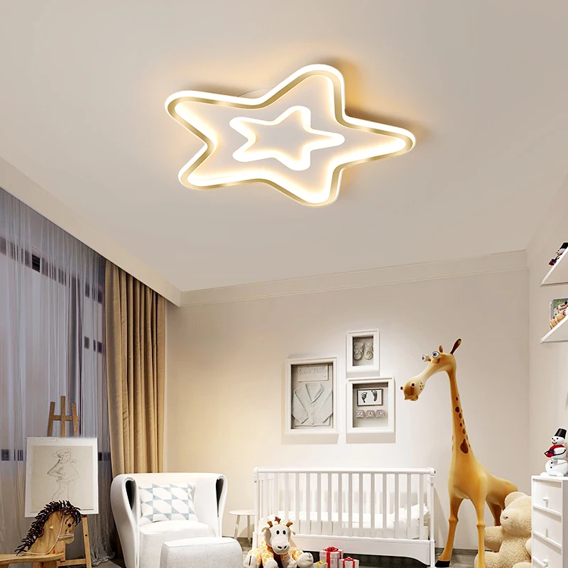 

Modern Led Ceiling Chandelier Lights Simple Lighting for Living Bedroom Study Room White Gold Chandelier Fixtures Dimmable AC