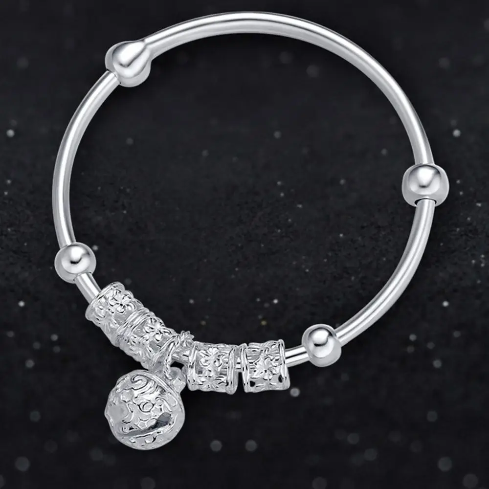 Полые серебряные этнические Цветочные регулируемые ювелирные изделия