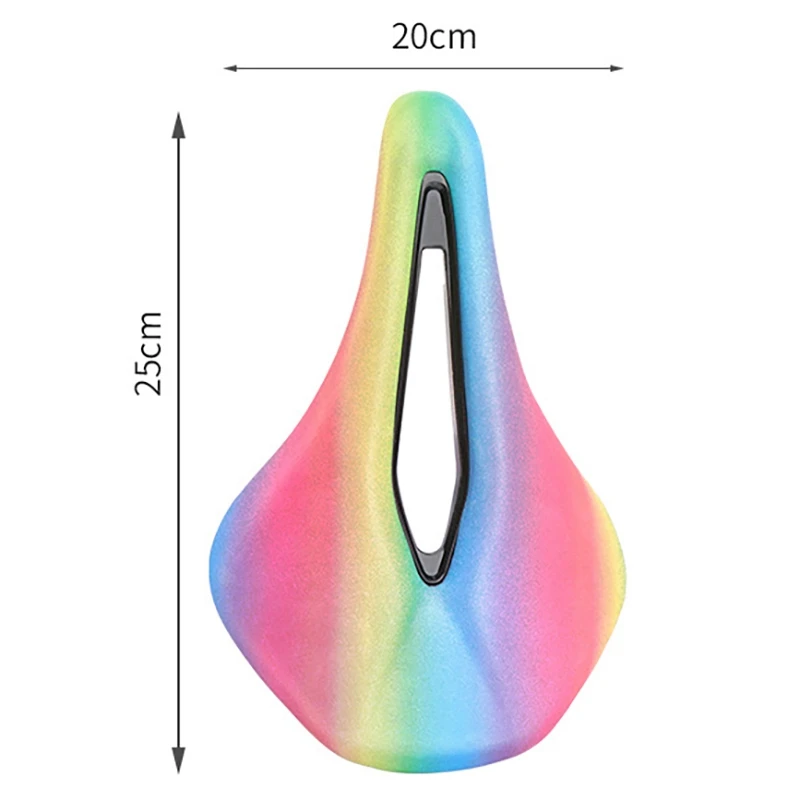 

Bike Seat Lightweight Color Bike Saddle Breathable Bicycle Seats Ergonomic Design for Mountain Road Bikes Cycling Gel