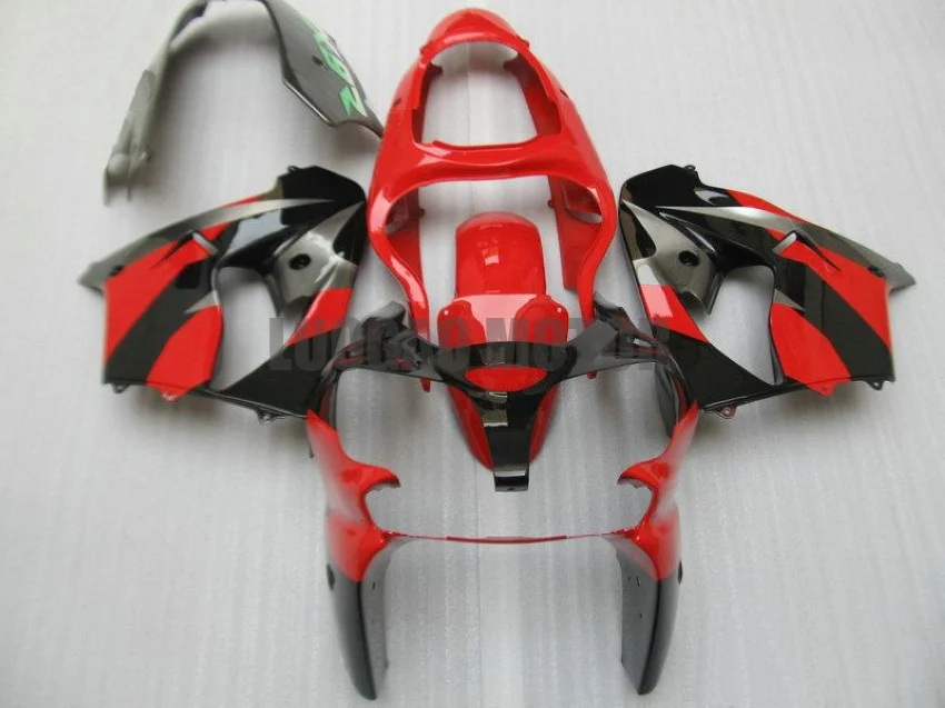 

Injection Bodywork Free Custom fairings kit for Red Black Kawasaki Ninja Bodywork ZX-9R 00 01fairing kits ZX9R 2000 2001 ZX 9R