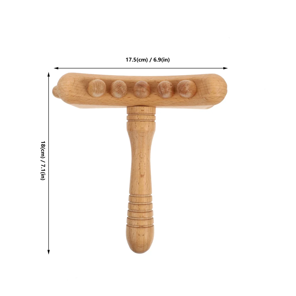 

Beech Guasha Stick Professional Guasha Stick Premium Body Part Guasha Stick