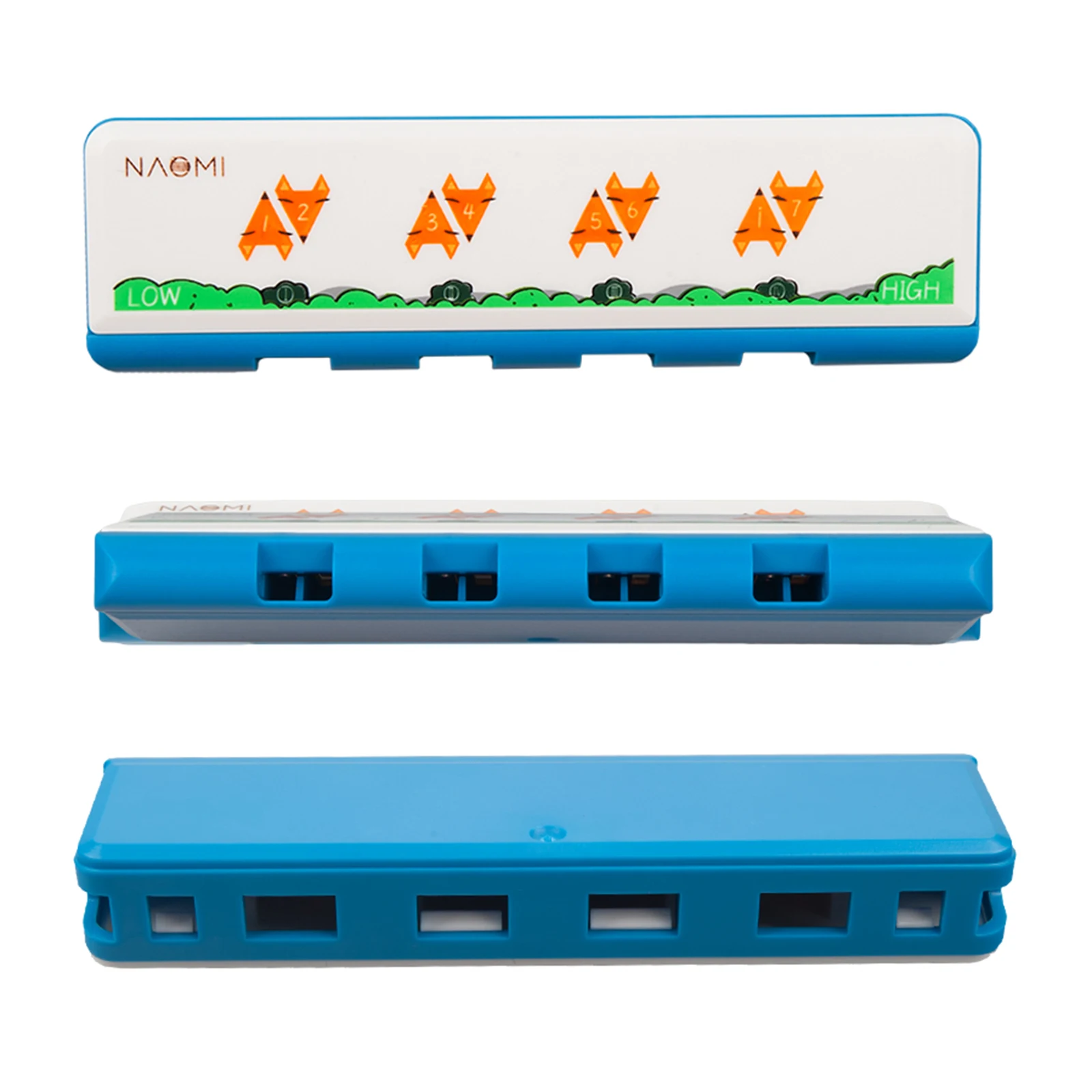 

Harmonica for Kids ,Students and Adults, Musical Instrument Toys, with 4 Holes and 8 Notes 1 Octave C5 – C6 Mouth Organ