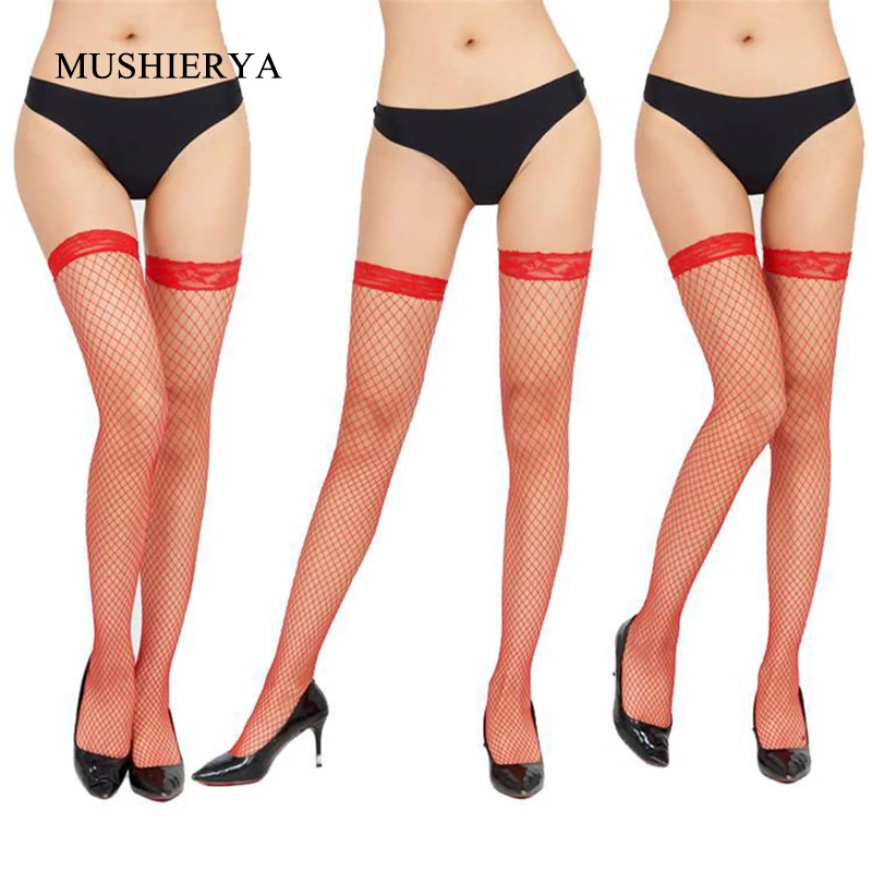 Открытые Сексуальные женские колготки черные ажурные чулки Клубные вечерние
