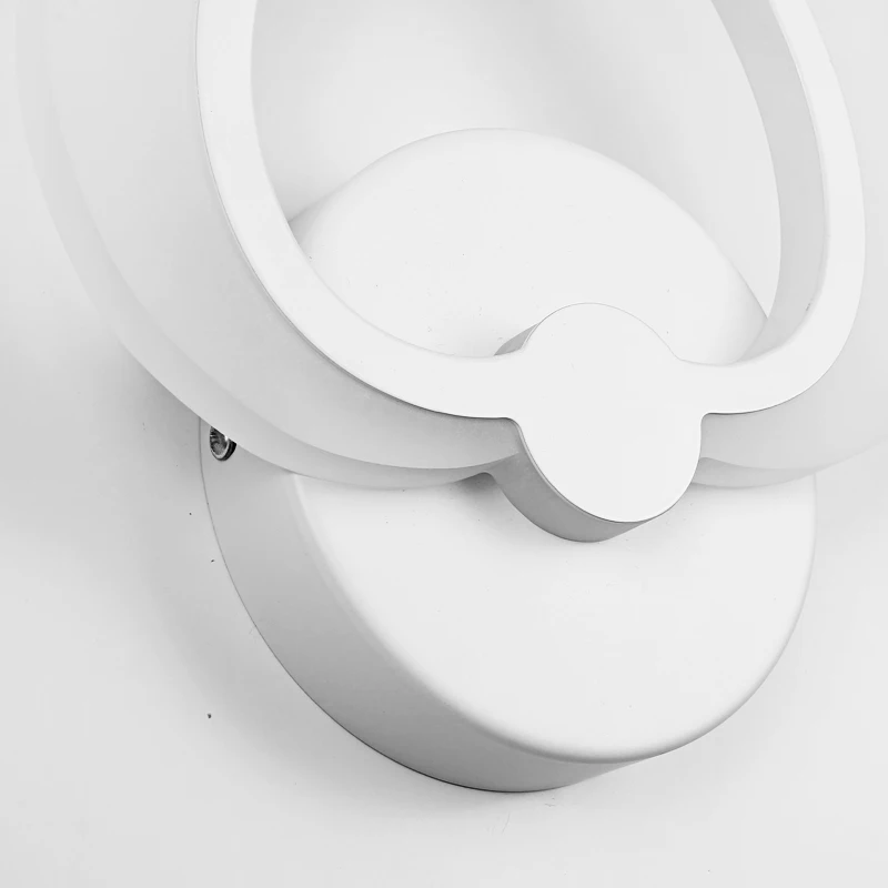 

MS-MISSYOU Two Petals 9W LED Wall Lamps Wall Decor For Bedroom Dimming Lampada Luminaria Arandela LED Lights Loft Decor