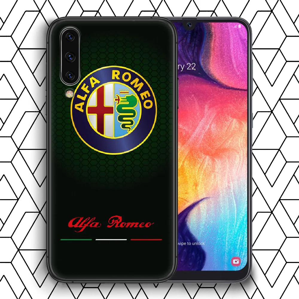 

Alfa romeo giulietta Italy Car Phone Case Cover For Samsung Galaxy A 8 10 11 20E 21 30 40 50 51 70 71 81 S black Shell Tpu