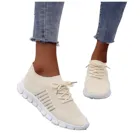 Женские летние спортивные кроссовки, модная женская сетчатая повседневная спортивная обувь на шнуровке, дышащая обувь для бега, кроссовки