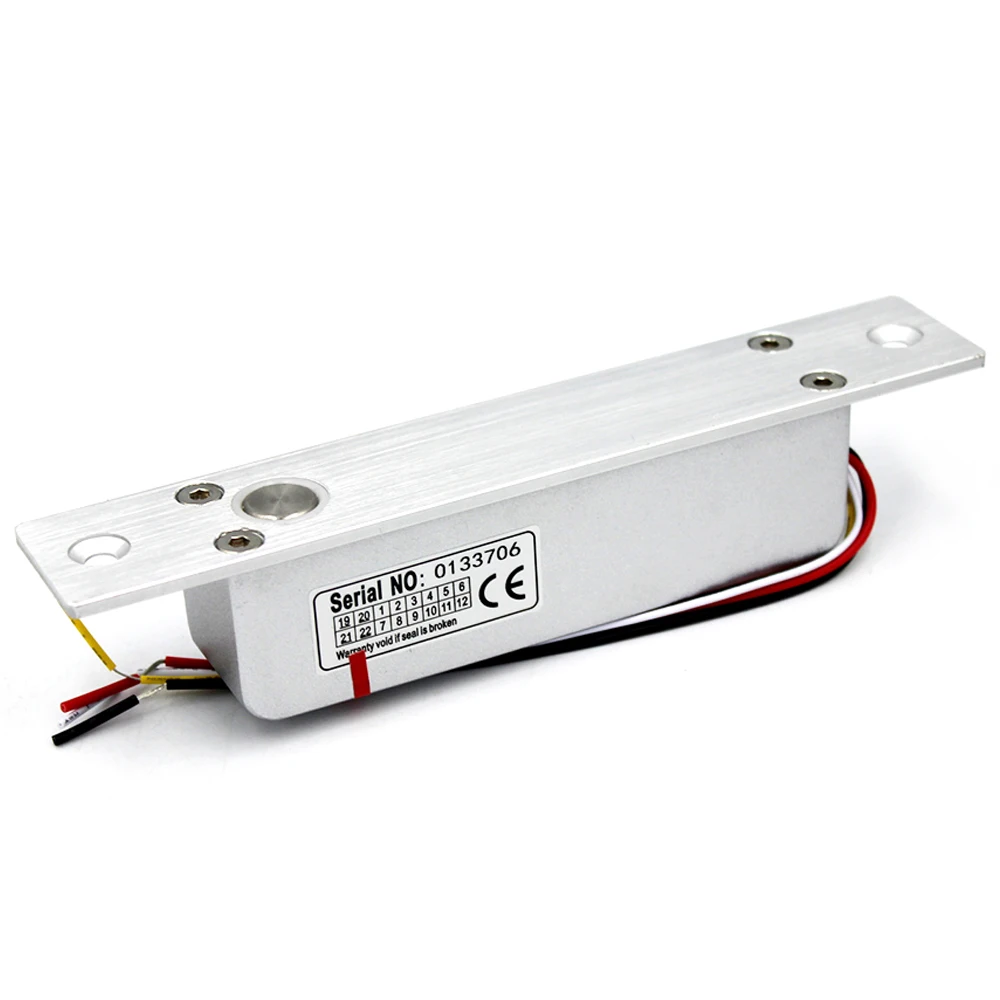 

Электрический магнитный дверной замок из алюминиевого сплава с задержкой времени 12 В постоянного тока, отказоустойчивый врезной умный электронный дверной шкафчик NC