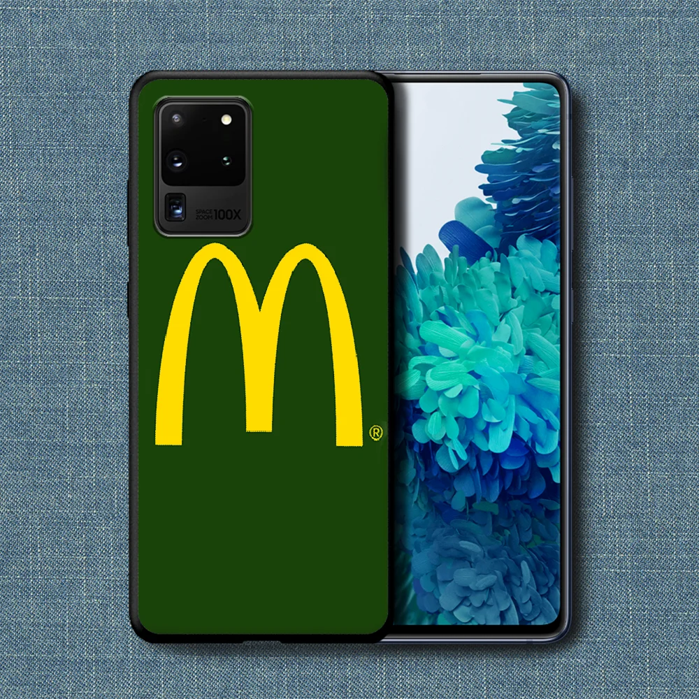 

M-Mcdonalds TravisScott ASTROWORLD Phone Case For Samsung Galaxy Note S 8 9 10 20 Plus E Lite Uitra black Back Pretty Cover