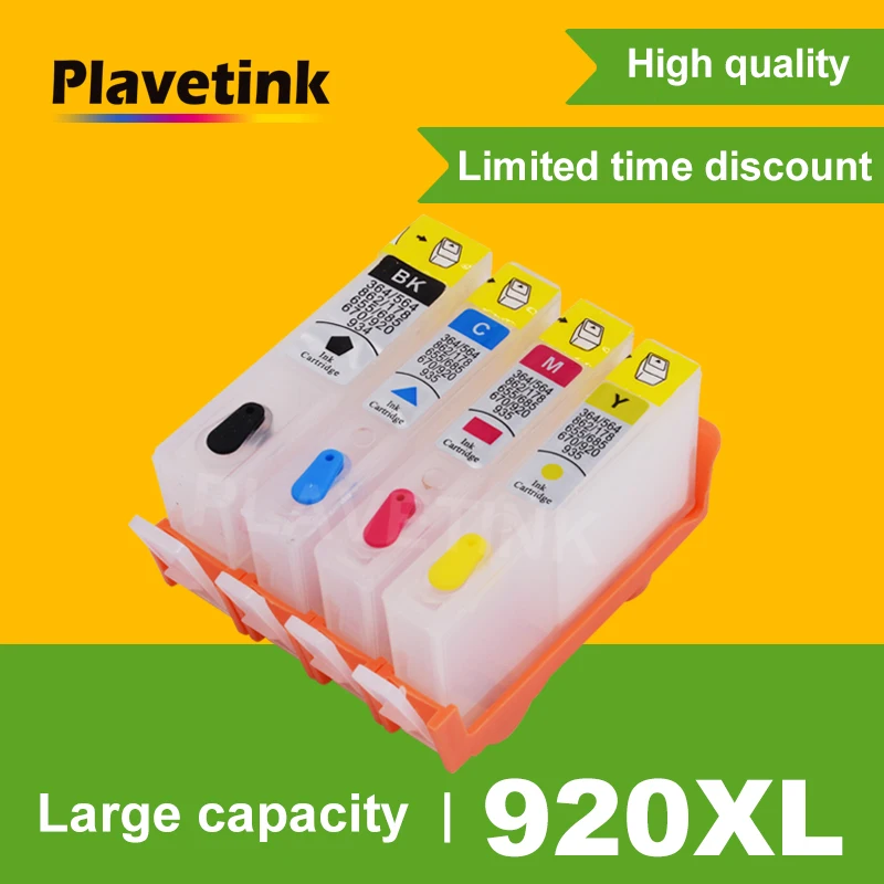 Plavetink переработанного чернильного картриджа для hp 920 XL дозаправочные картриджи