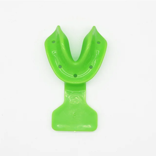 

Dental Full Mouth Edentulous Jaw Impression Trays 18pcs Green