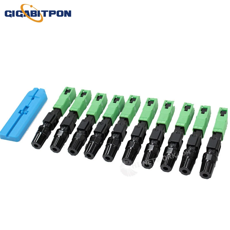 FTTH ONT single-mode optical fiber quick connector SC UPC embedded optical fiber quick connector, free shipping