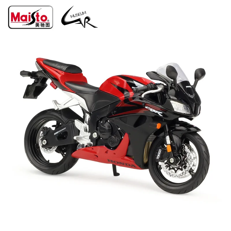 

Модель автомобиля Maisto 1:12 HONDA CBR600RR, модель мотоцикла из сплава, металлическая игрушечная машинка, детская игрушка, подарок, коллекционная