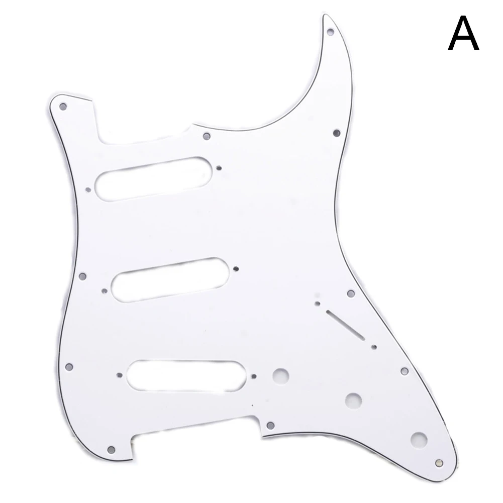 Горячая SSS электрогитара щит панель Передняя гитарная крышка Щит аксессуары