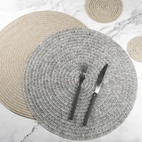 woven water oil resistant non slip kitchen placemat coaster insulation pad dish coffee cup table mat home hotel decor 51115