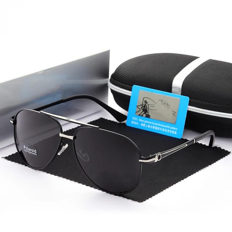 Мужские солнцезащитные очки с поляризацией в стиле ретро | Аксессуары для одежды