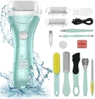 Перезаряжаемые электрическая Шлифовальная Пилка Для ног, средство для удаления костных наростов Фрезер для педикюра устройство забота о ногах инструменты средства ухода за кожей стоп для женщин высокие каблуки, удалить омертвевшие чешуйки кожи 10 шт.