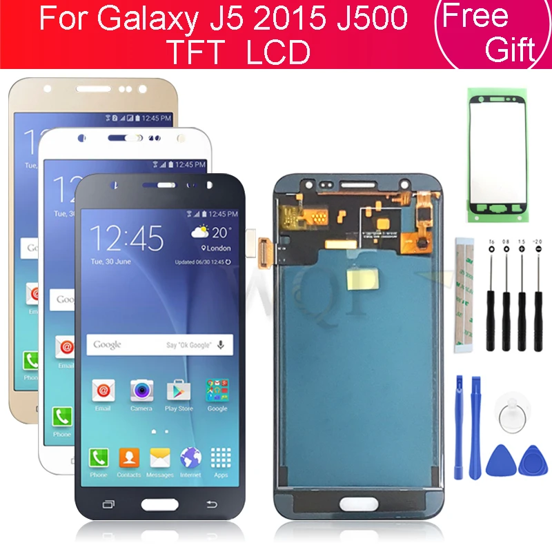 ЖК дисплей для Samsung Galaxy J5 2015 J500 дигитайзер сенсорного экрана J500F J500G J500Y J500M
