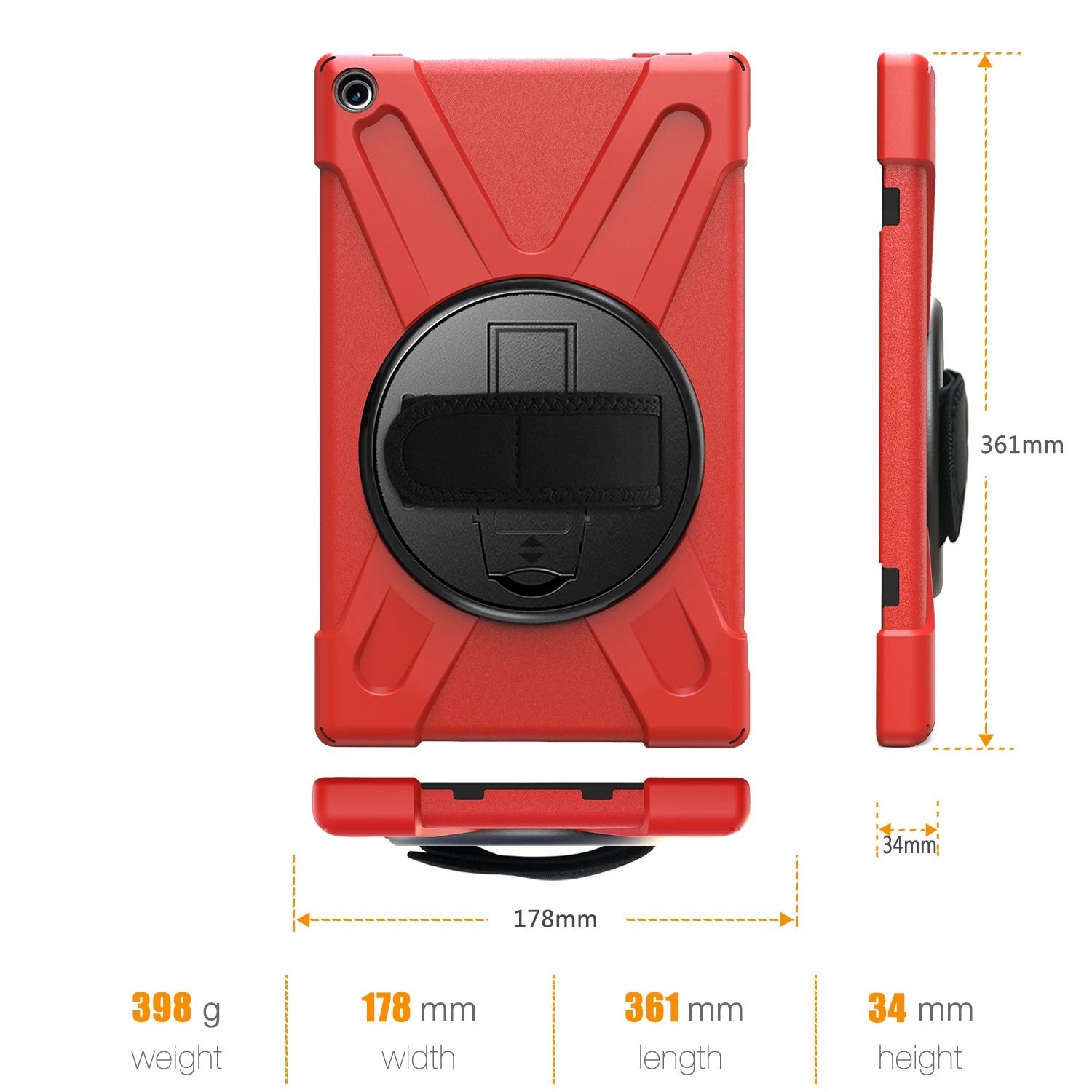 Чехол для планшета для Amazon Fire HD 10 чехол Чехол Funda дети Безопасный противоударный сверхмощный силиконовый Жесткий подставка для рук держатель