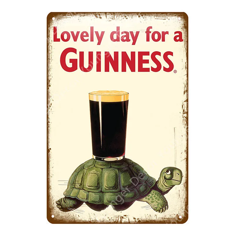YD5486AI Guinness хороший для вас металлический плакат оловянные знаки винтажный Настенный декор для бара паба клуба человек пещера декоративная пластина YI-123 - Цвет: YD5486AI
