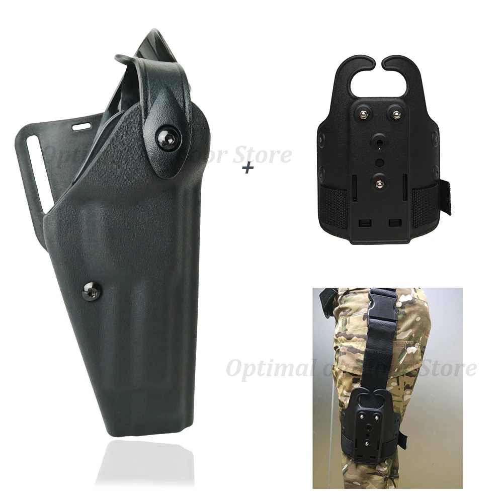 Universal Safa Type Drop Leg Gun Holster Platform Tactical Hunting Colt 1911/Glock 17/M9/USP/Sig P226 Paddle | Спорт и развлечения