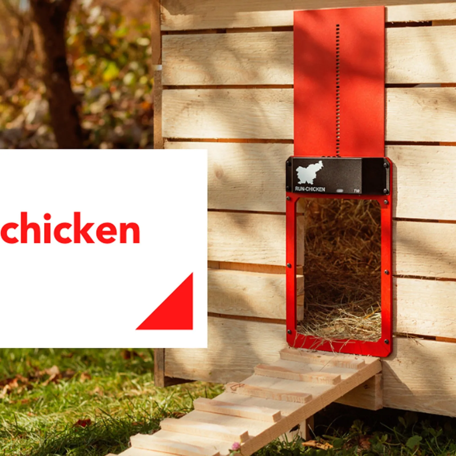 

Automatic Chicken Coop Door Light-sensitive Automatic Chicken House Door High Quality And Practical Chicken Pets Dog Cages Door