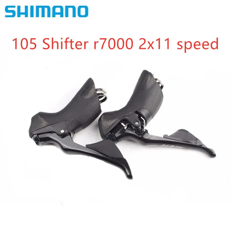 one pair 2x11speed SHIMANO 105 ST r7000 двойной рычаг управления 2x11-скорость 105 r7000 переключатель шоссейного велосипеда R7000 переключатель 22s - Цвет: one pair 2x11speed