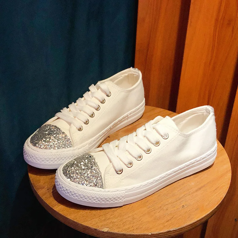 Новинка Сезон весна Стильная женская Вулканизированная обувь Кроссовки Женская