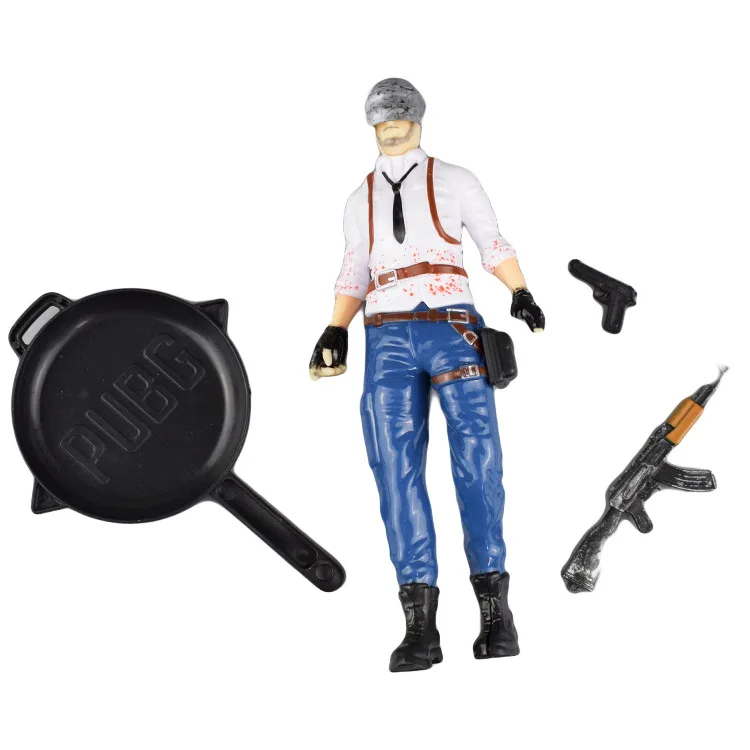 Новая игровая кукла Gunfight Pubg фигурка украшение торта модель игрушки для детей