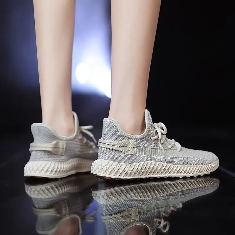 

Mesh Women Casual Shoes Flat Lace Up Women Vulcanize Shoes Breathable Walking Spring Summer Ladies Sneakers Zapatillas Mujer