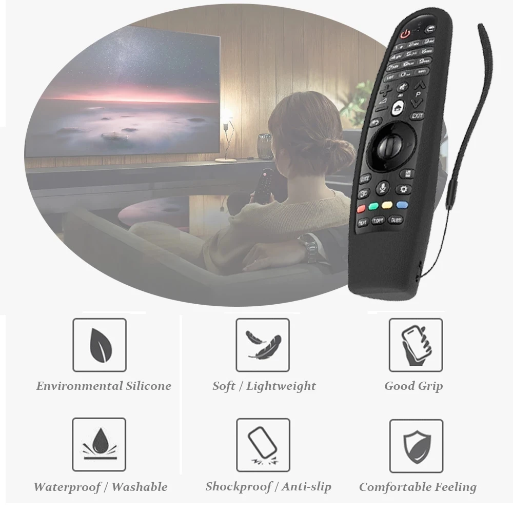 Чехол для пульта дистанционного управления SIKAI LG AN MR600 MR650 MR18BA 19BA ударопрочный