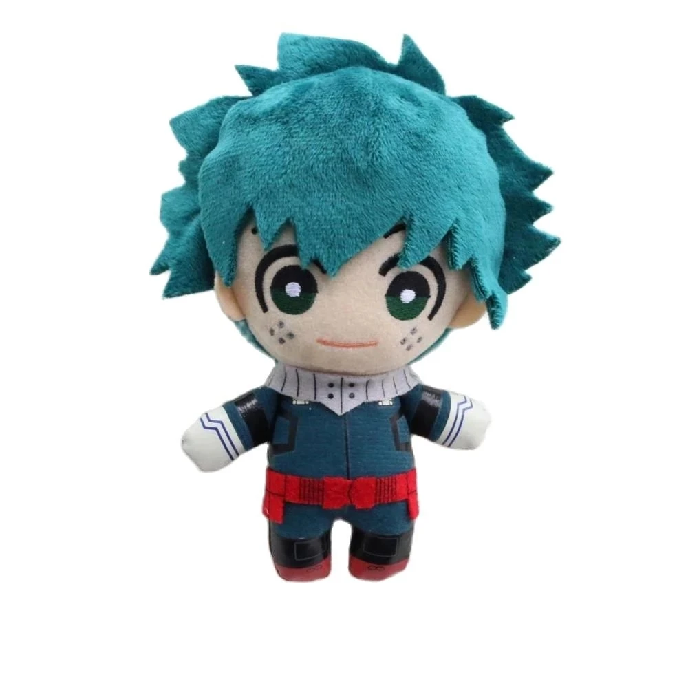 1pc 13/25CM  My Hero Academia Izuku Midoriya Katsuki Bakugou Shouto Todoroki Plush pendant toy Soft Stuffed Dolls Gift